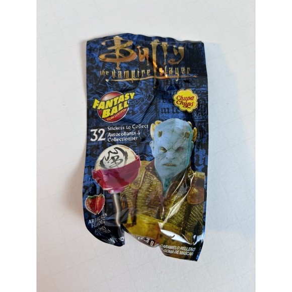 1999 Buffy The Vampire Slayer Fantasy Ball Chupa Chups Lollipop New In Package - Picture 1 of 2